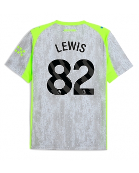 Billige Fotballdrakt Manchester City Rico Lewis #82 Replika Tredjedrakt 2025-26 Kortermet